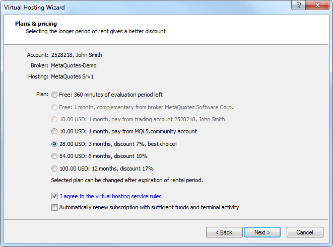 MT4现在内置外汇VPS功能(图2)